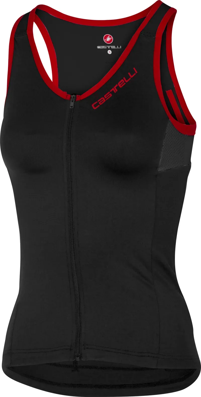 Castelli Solare Womens Top in Black