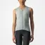 Castelli Anima 4 Sleeveless Women's Jersey In Defender Green/Persian Red