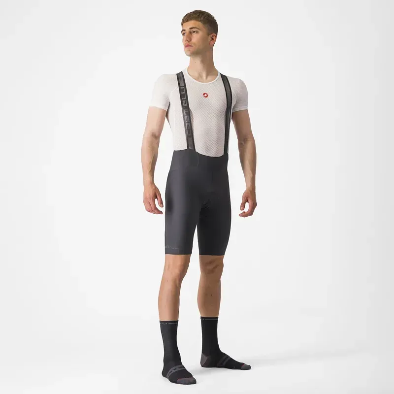 Castelli Espresso Bib Shorts In Grey