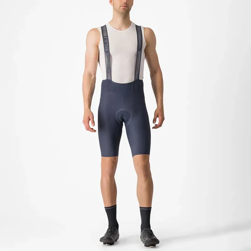 Castelli Espresso Bib Shorts In Twilight Blue