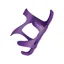Lezyne Alloy Bottle Cage in Purple