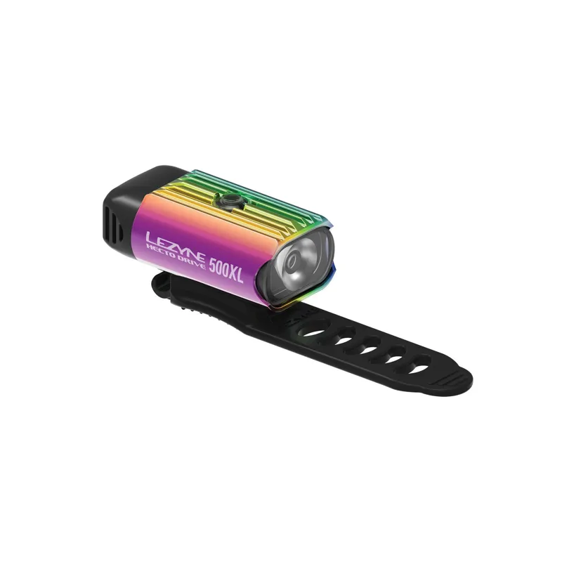 Lezyne Hecto Drive 500XL Front Light in Purple