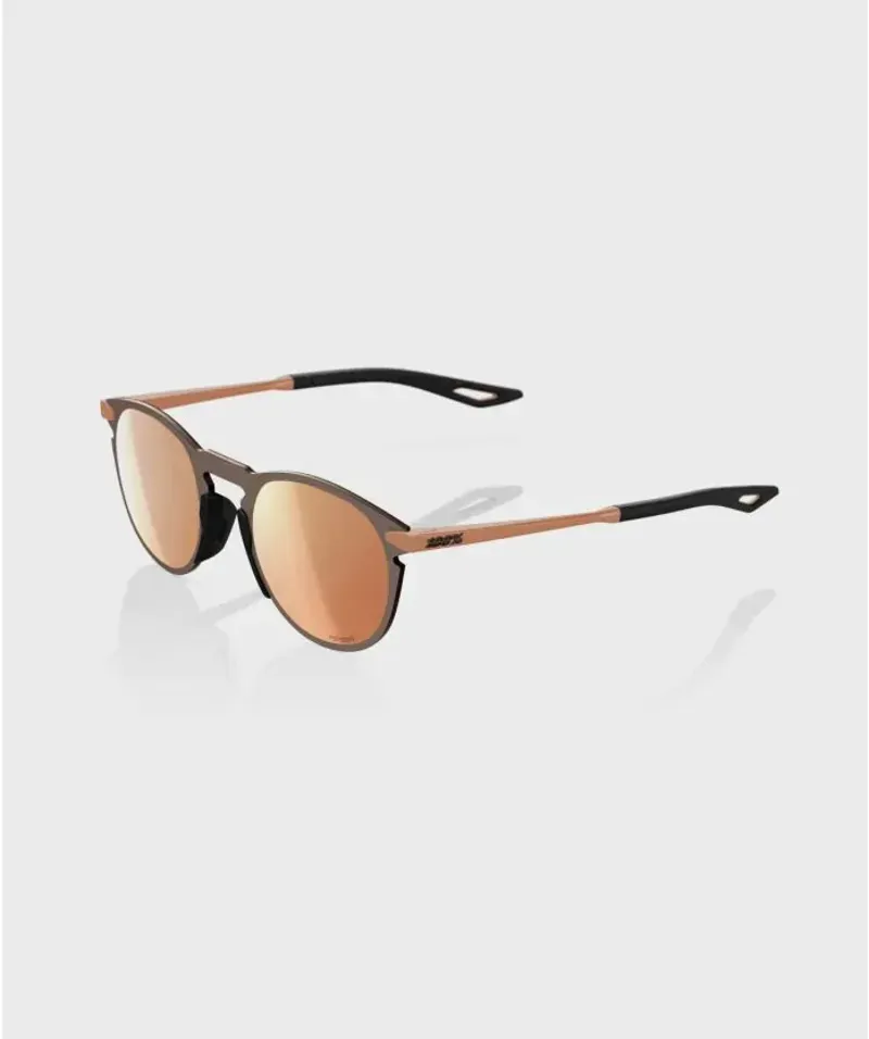100% Legere Round Glasses in Matte Copper Chromium/HiPER Copper