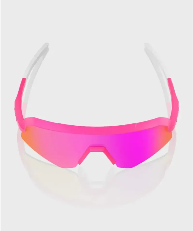 100% Slendale SL Glasses in Pitaya/HiPER Vital Pink Mirror Lens-1