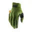 100% Cognito D30 Gloves in Army Green/Black
