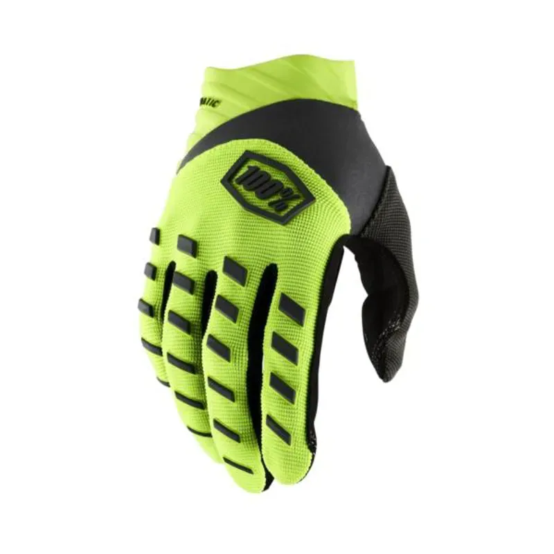 100% Airmatic Youth Gloves in Yellow/Black