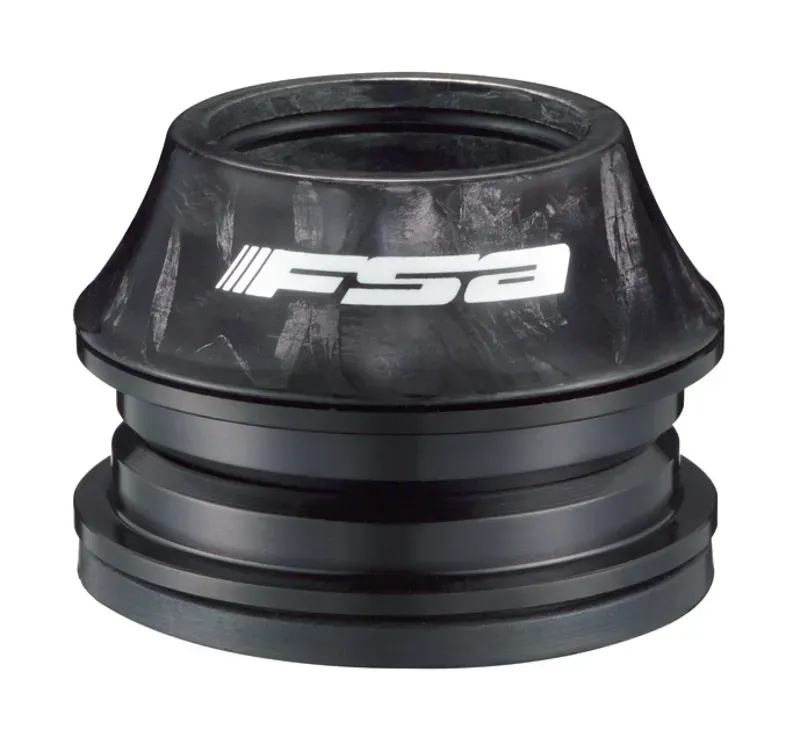 FSA Orbit ZS-3 CF 1.1/8 Angle Aheadset 15mm Carbon Top Cap in Black