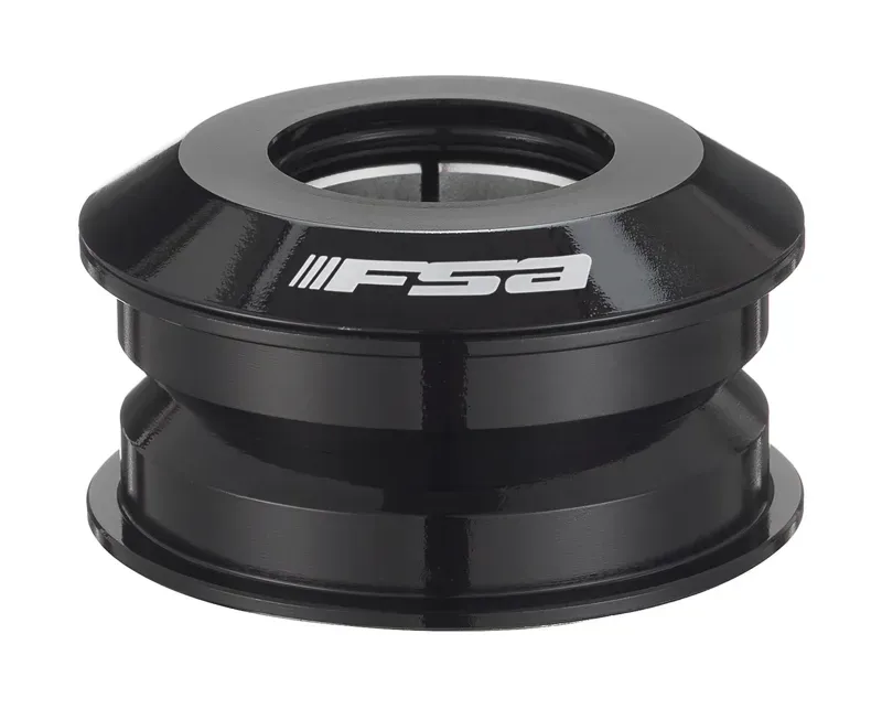 FSA No.55R 1.1/8-1.5 Taper Steerer Semi-Integrated Headset in Black