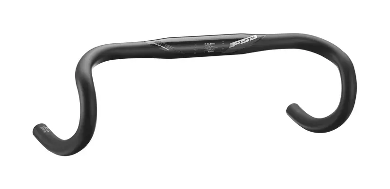 FSA Energy New Ergo Alloy Road Bike Handlebar in Black