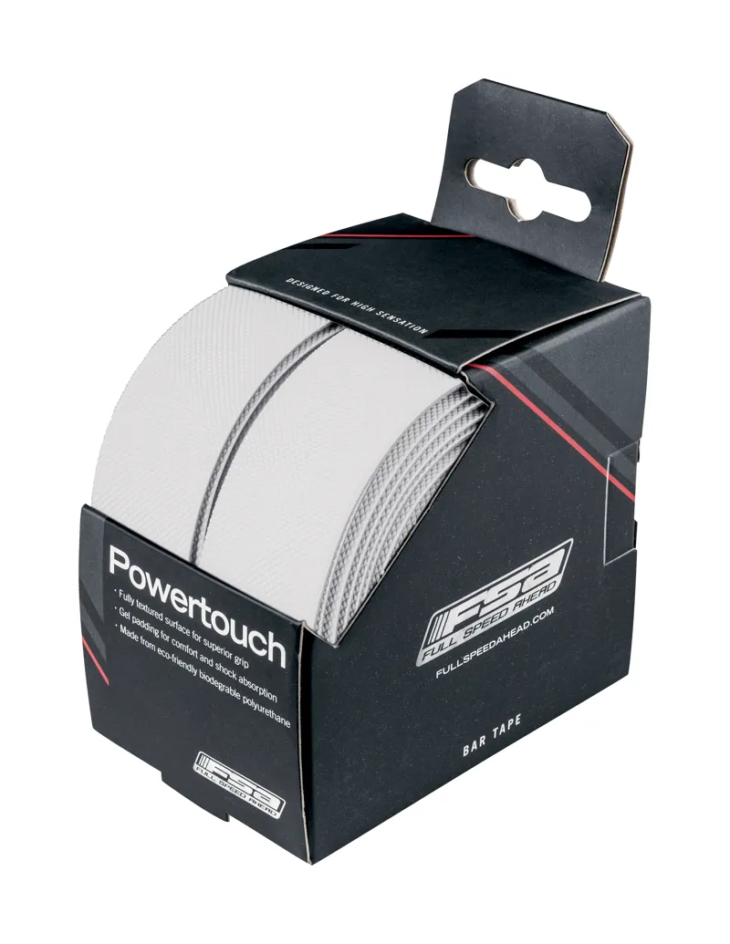 FSA Power Touch Road Bike Handlebar Tape in White