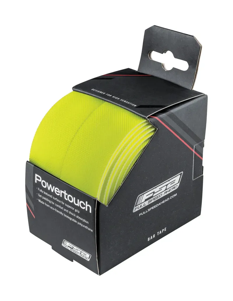 FSA Power Touch Road Bike Handlebar Tape in Yellow