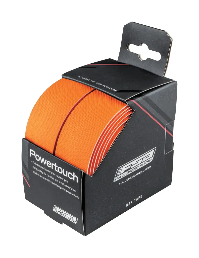 FSA Power Touch Road Bike Handlebar Tape in Orange