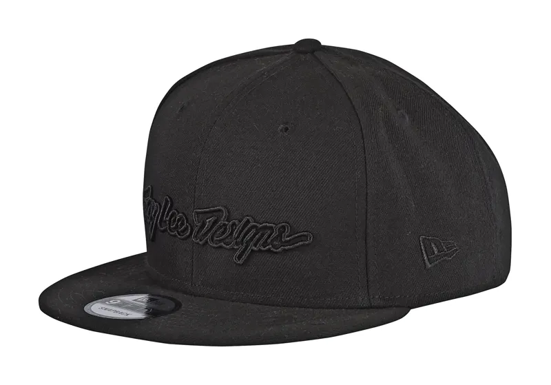 2019 Troy Lee Designs Classic Signature Snapback in Black
