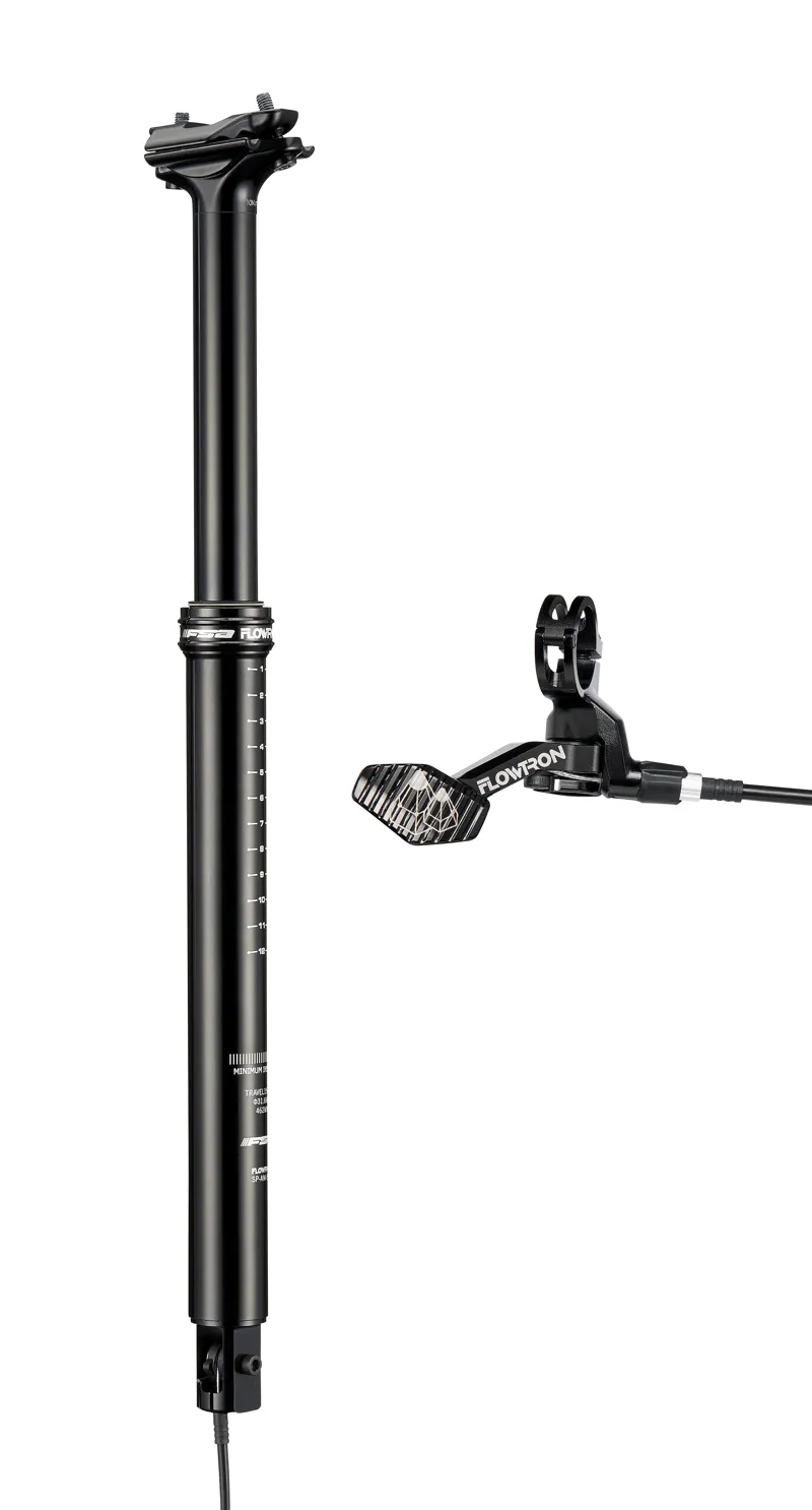 FSA Flowtron Alloy Mountain Bike Dropper Seatpost in Black