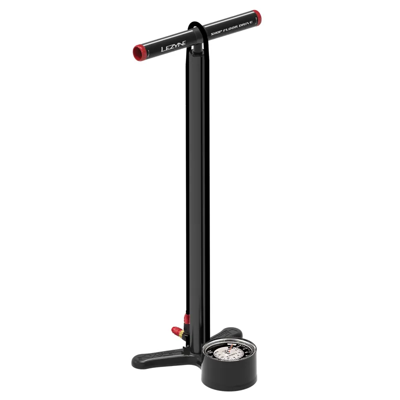 Lezyne Floor Drive Track Pump in Black