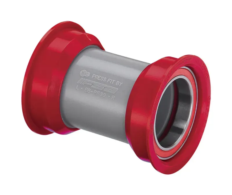 FSA PF30 BB30 Road Ceramic Bottom Bracket in Red