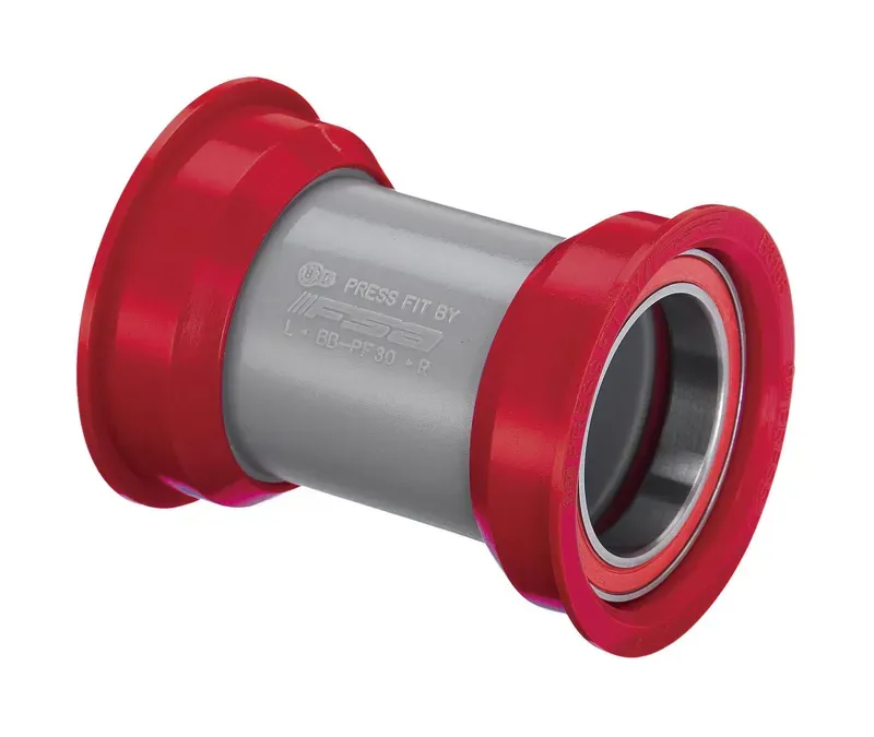 FSA PF30 MTB Ceramic Press Fit Bottom Bracket in Red