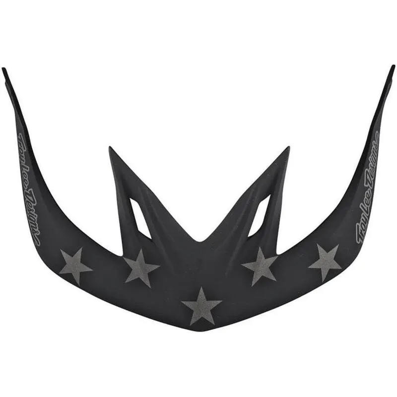 Troy Lee Designs A2 Helmet Replacement Visor in Superstar Black