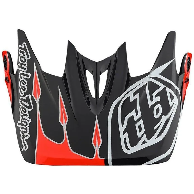 Troy Lee Designs D3 Helmet Replacement Visor in Corona Orange