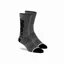 100% Rhythm Merino Wool Performance Socks in Charcoal