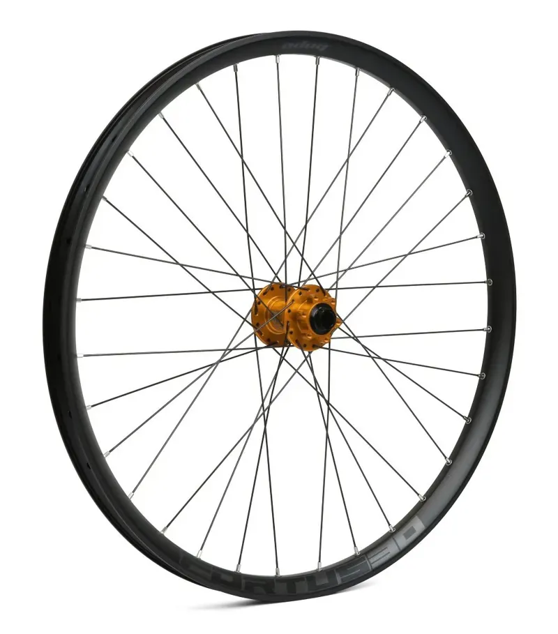 Hope Fortus 30W Pro 4 27.5 Front Wheel in Orange