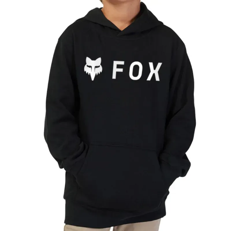 Fox Absolute Youth Pullover Hoodie in Black