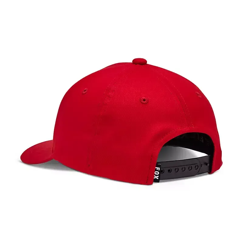 Fox Youth Intrude 110 Snapback Hat In Flame Red-1