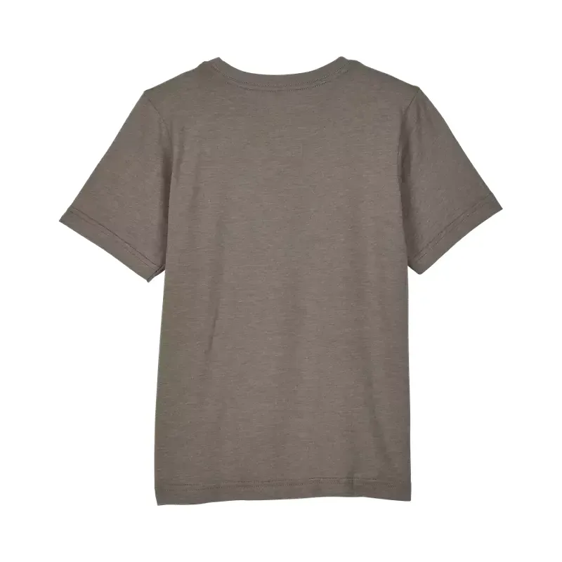 Fox Youth Scans Premium Tee In Heather Graphite Grey-1