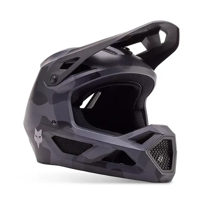 Fox Youth Rampage Helmet Black Camo-1