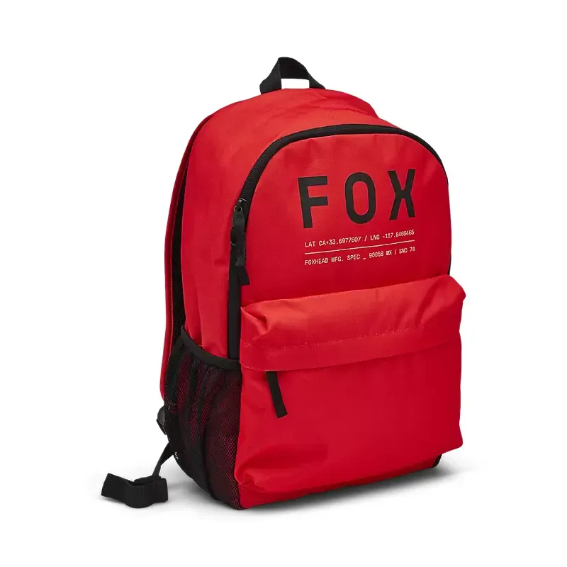 Fox Clean Up Backpack in Fluorescent Red