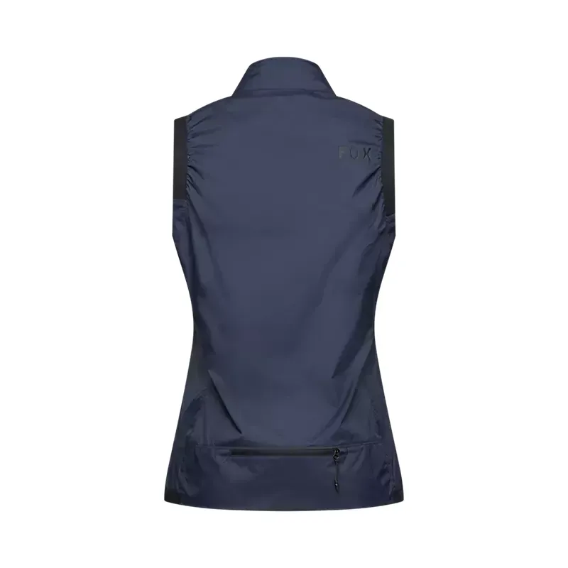 Fox Women's Ranger Wind Vest in Midnight-1