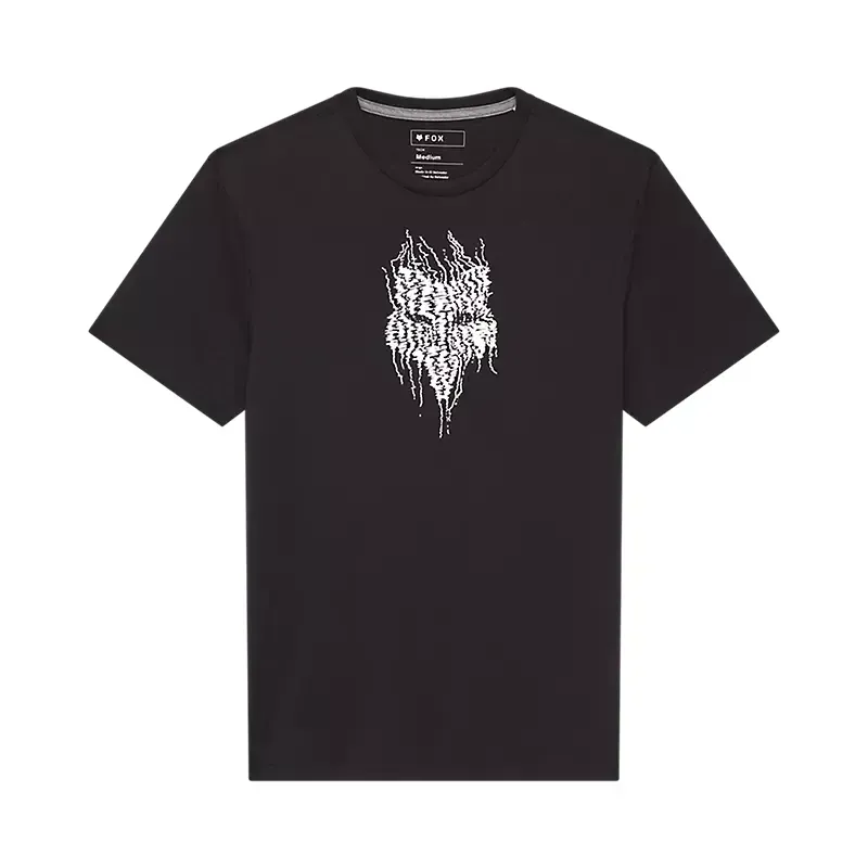 Fox Bark Tech Tee in Black