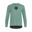 Fox Youth Ranger Fox Head Long Sleeve Jersey in Pine Green