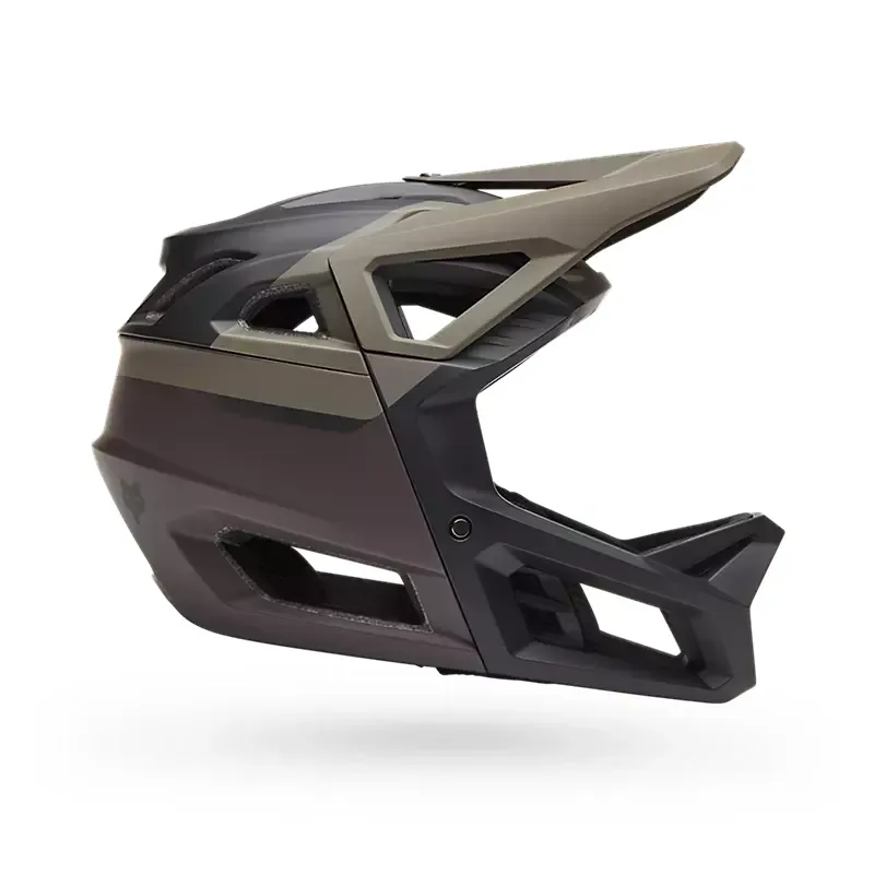 Fox Youth Proframe Rizer Helmet in Cocoa Brown