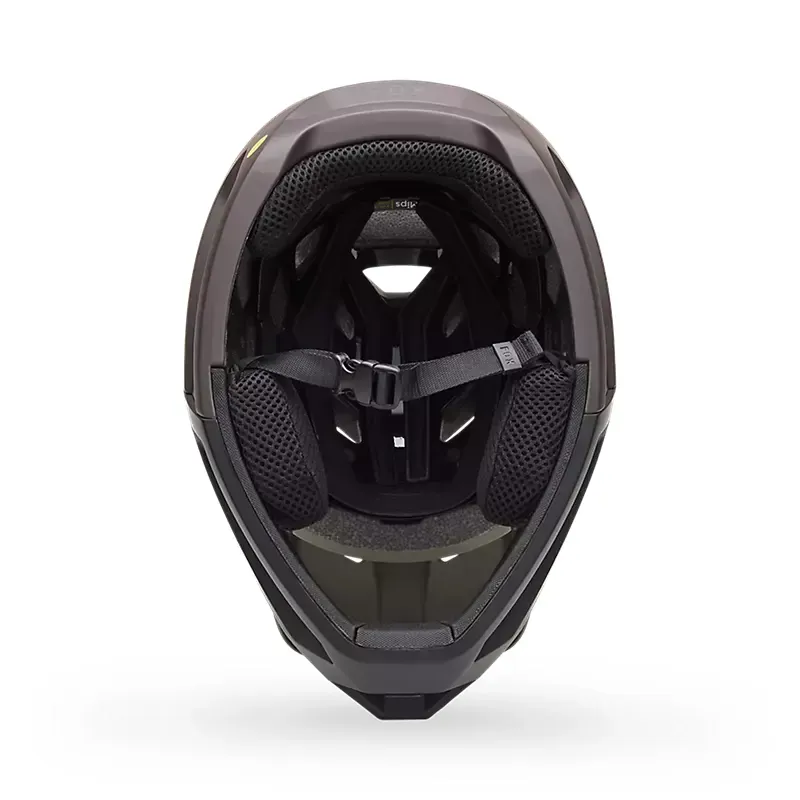 Fox Youth Proframe Rizer Helmet in Cocoa Brown-4