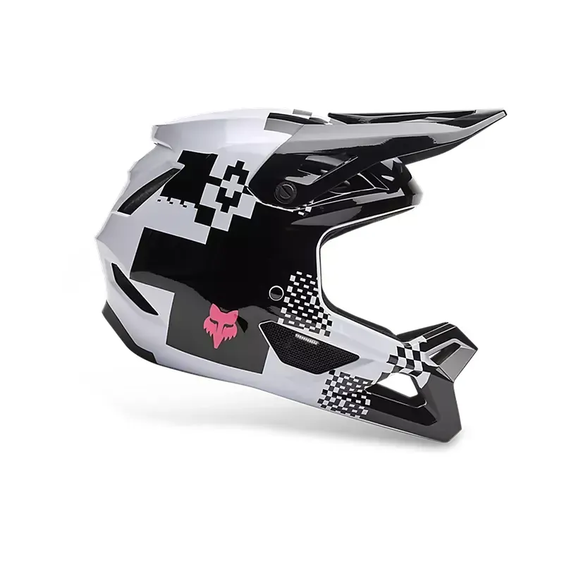 Fox Rampage Digi Image Helmet in Black/White