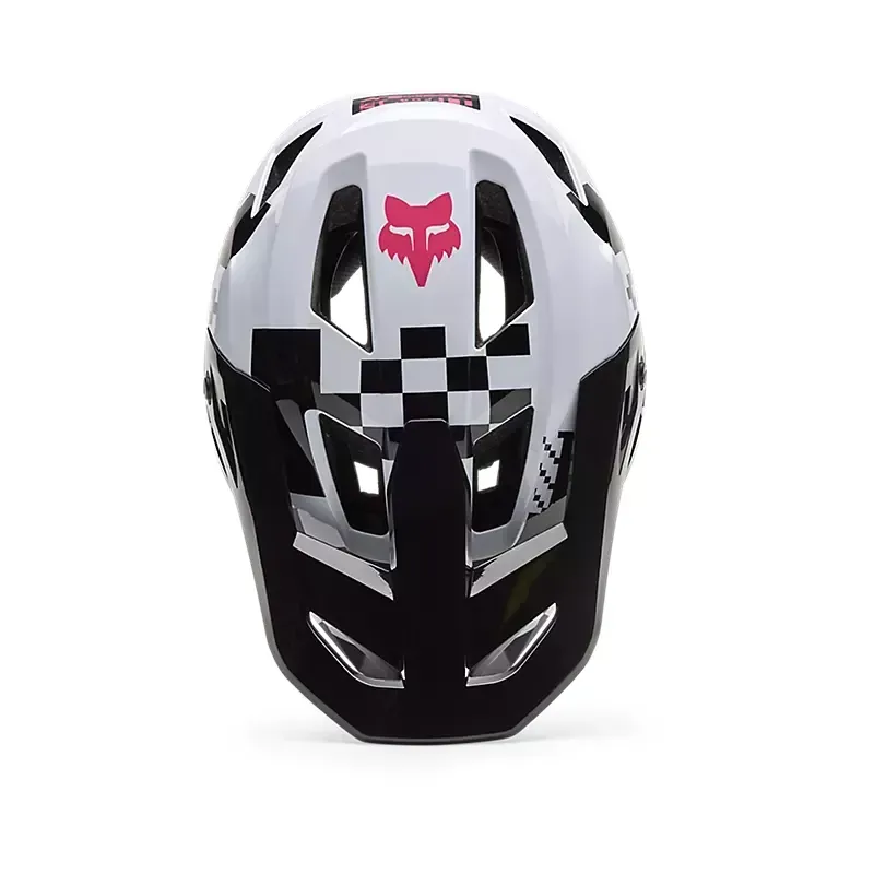 Fox Rampage Digi Image Helmet in Black/White-3
