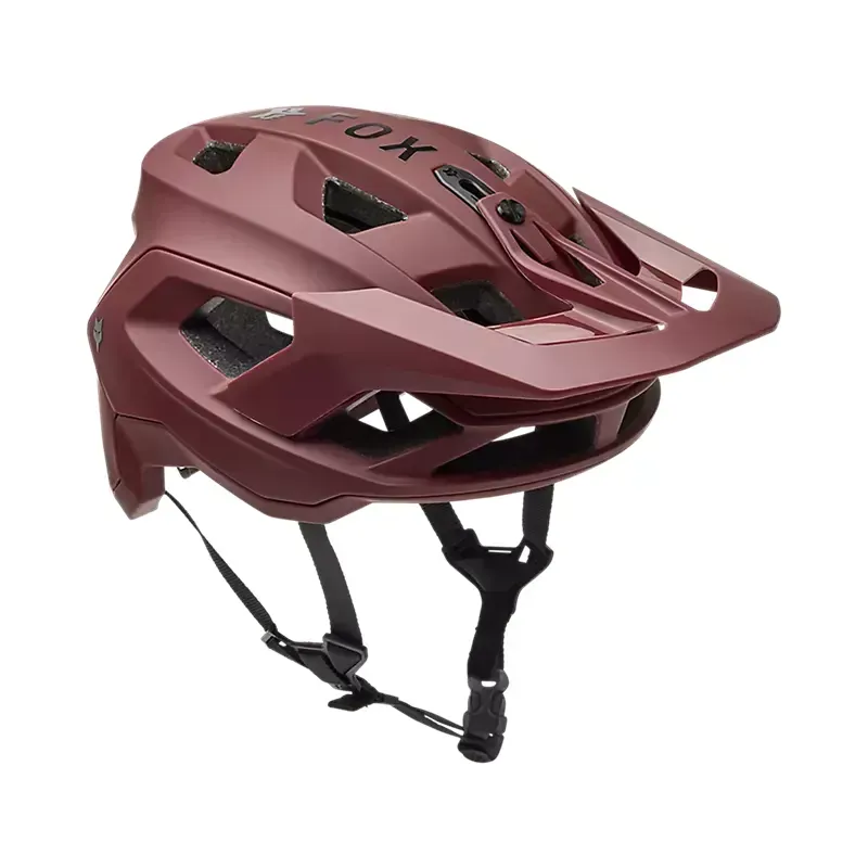 Fox Speedframe Solid Helmet in Rust Brown-1
