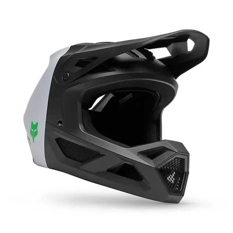 Fox Youth Rampage 5050 Helmet in Black/White-1