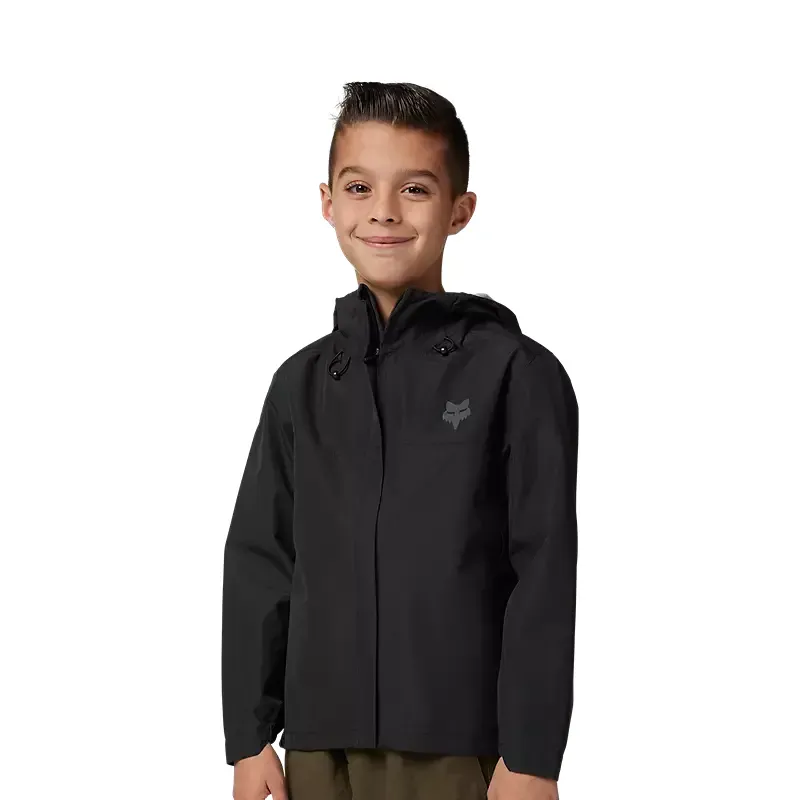 Fox Youth Ranger 2.5-Layer Water Jacket in Black