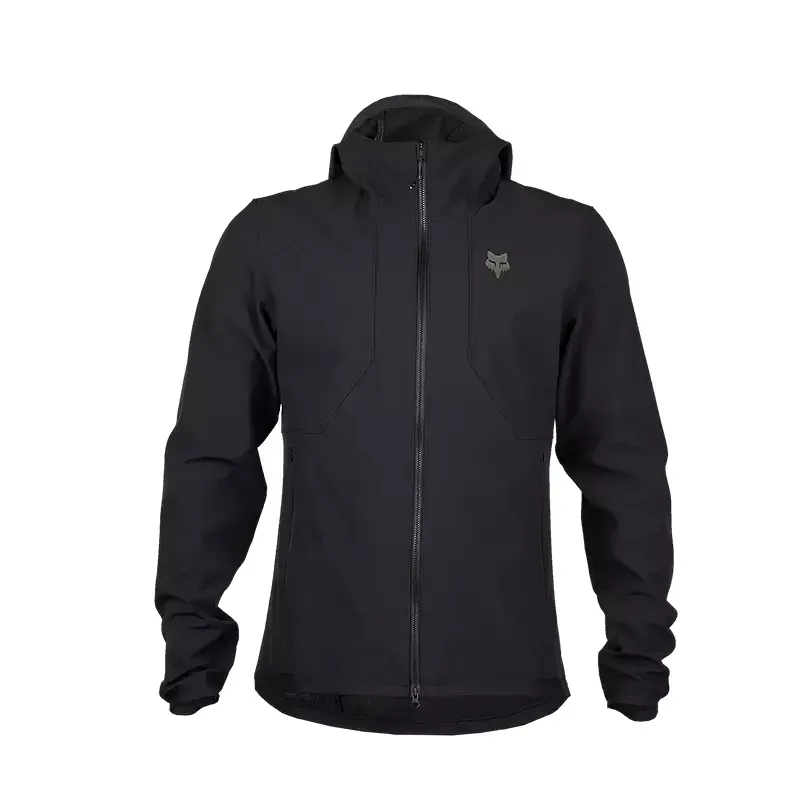 Fox Ranger Fire Hoodie in Black