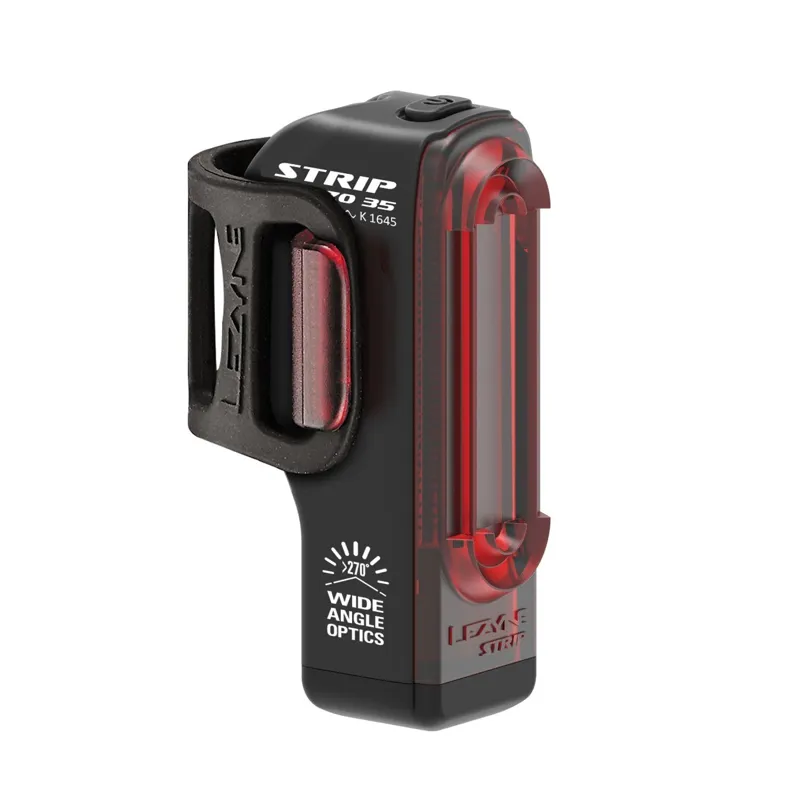 Lezyne Strip Drive STVZO Rear Light in Black