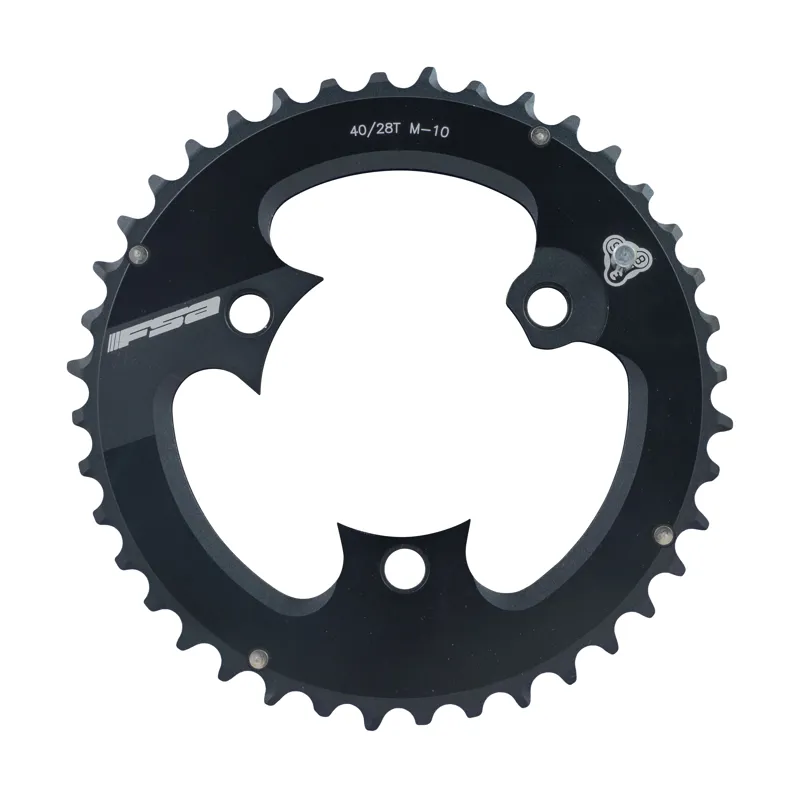 FSA Pro Mountain Bike 2x10 Chainring in Black