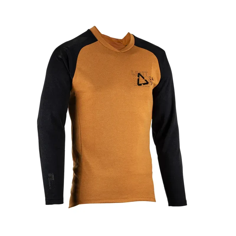 Leatt MTB Shirt AllMtn 5.0: RUST Medium