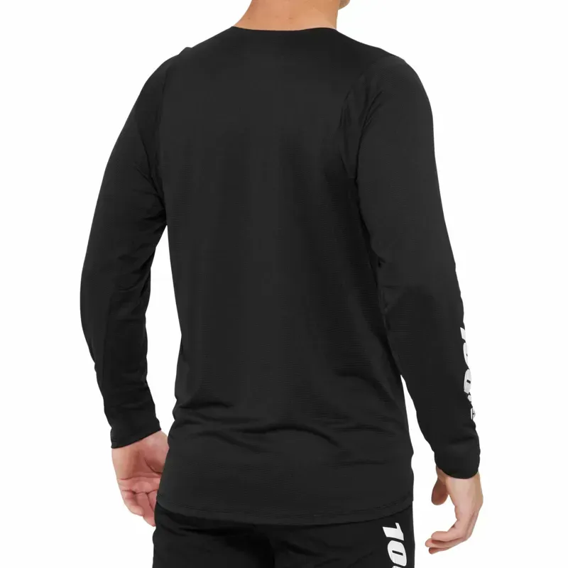 100% R-Core X Long Sleeve Jersey in Black-1
