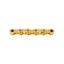 KMC X101 1-speed 112-link Track Chain in Gold