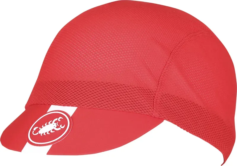 Castelli A/C Cycling Cap in Red