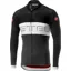 Castelli Prologo VI Long Sleeve Full Zip Jersey in Black