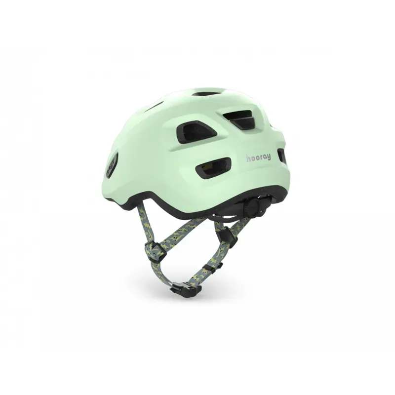 Met Kids Hooray Bike Helmet in Frosty Green-3