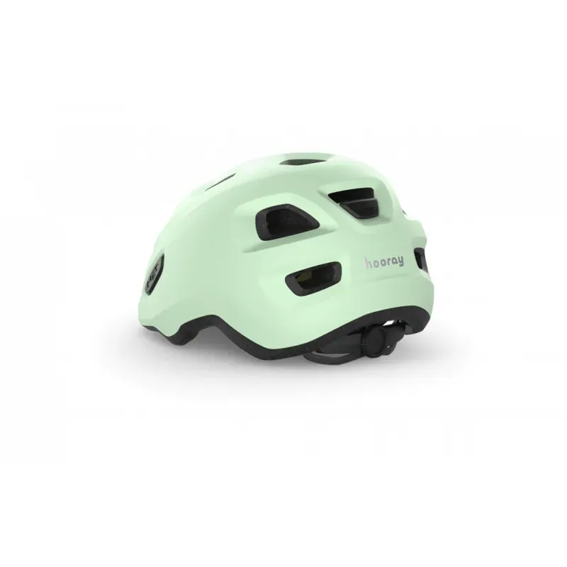 Met Kids Hooray Bike Helmet in Frosty Green-2